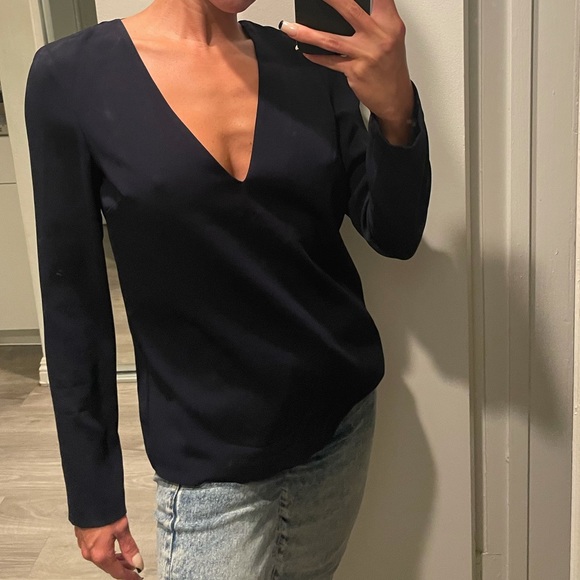 Navy Intermix Top - Picture 9 of 9